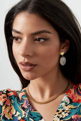 Členska groba verižica v zlati barvi