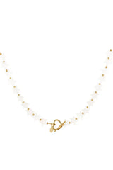 Verižica z zvezdicami iz morske školjke - HeyGirl.si