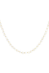 Verižica z belimi srčki iz morske školjke - HeyGirl.si