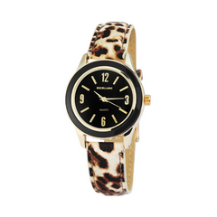Ženska ročna ura - leopard