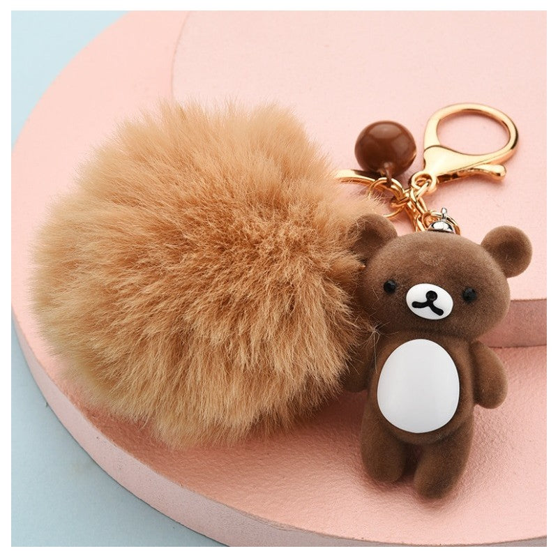 Obesek za ključe - Rjavi medvedek - HeyGirl.si