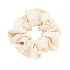 Gumica za lase z biseri