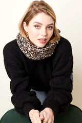 Šal z leopardjim vzorcem