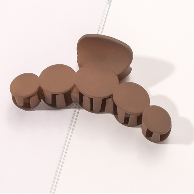 Sponka za lase - čokoladna - HeyGirl.si