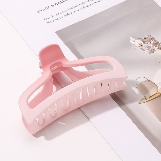 Sponka za lase - svetlo roza - HeyGirl.si