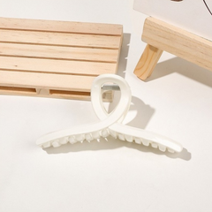 Sponka za lase - pastelno bela - HeyGirl.si